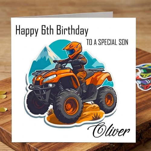 Personalised quad bike - bike, sport