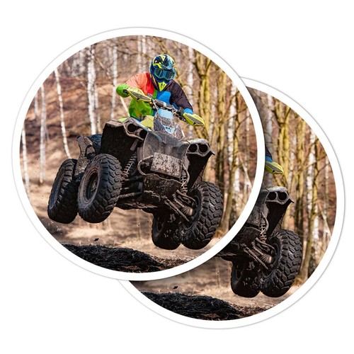 Vinyl stickers atv quad - stickers,
