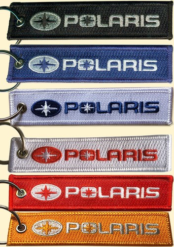 Polaris embroidered key chain - polaris,