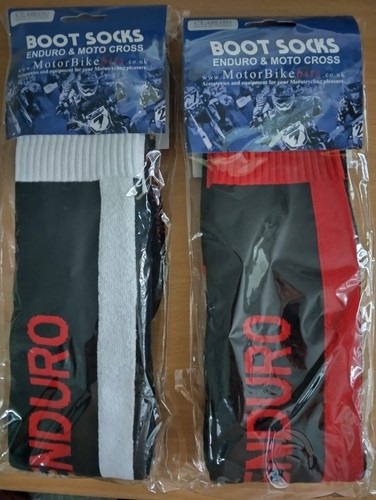 New motocross boot socks - new,