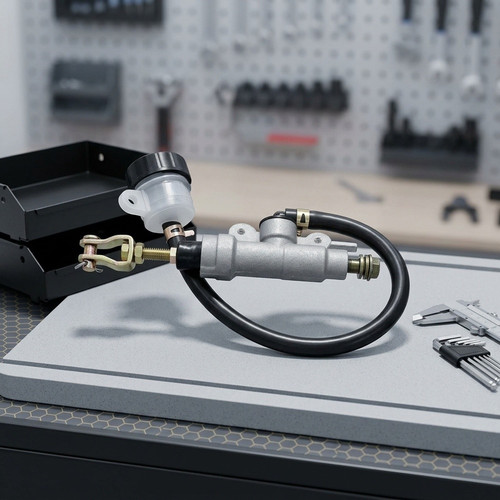 Hydraulic brake pump for off - brake,